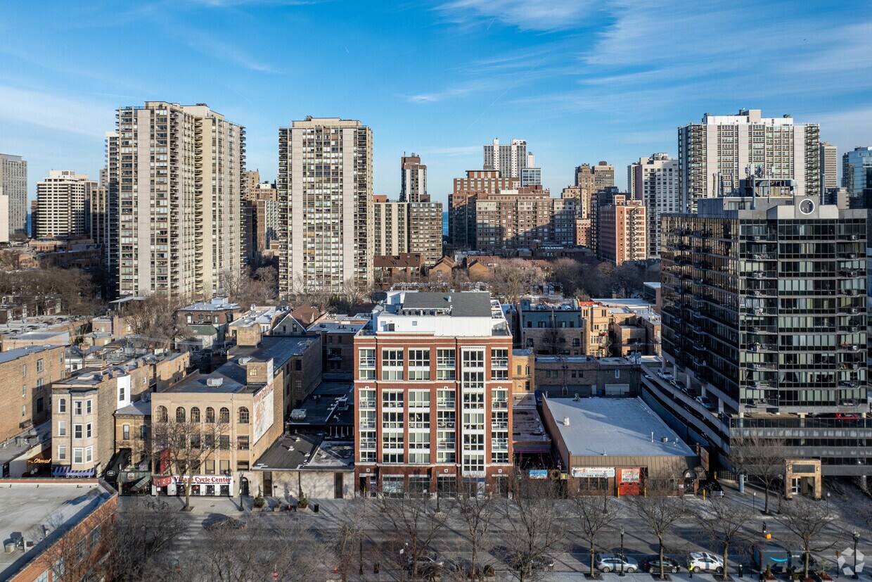 Contexto aéreo - 1329 N Wells St