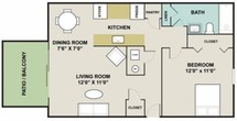 1 Bedroom/1 Bath