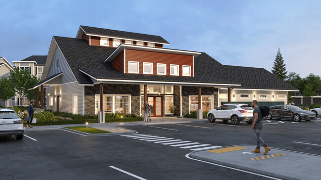 Clubhouse/leasing - Tumwater Pointe Apartments