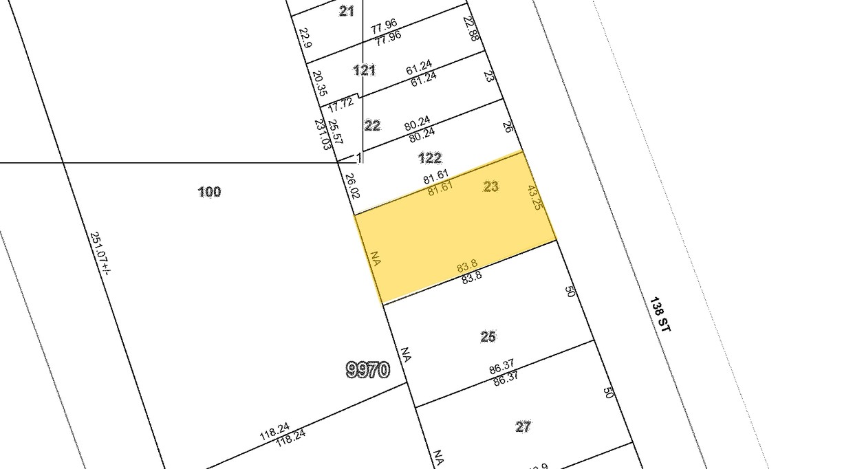 Plat Map - 8906 138th St