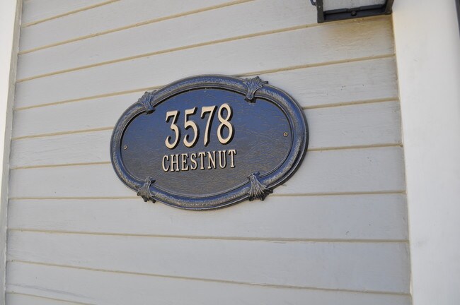 Duplex address - 3578 Chestnut St