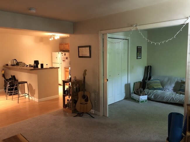 Living Room Into Kitchen - 340 Hildred Dr Apartment