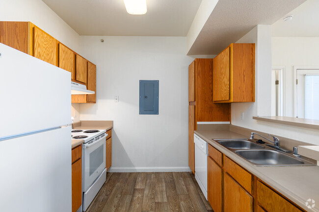 2BR, 1BA - 942SF Kitchen - Sable Ridge Senior Residences