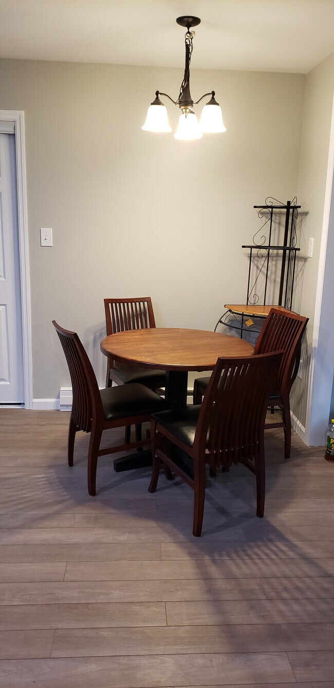 Dining area - Built in Pantry with light - 284 Dimmick Rd