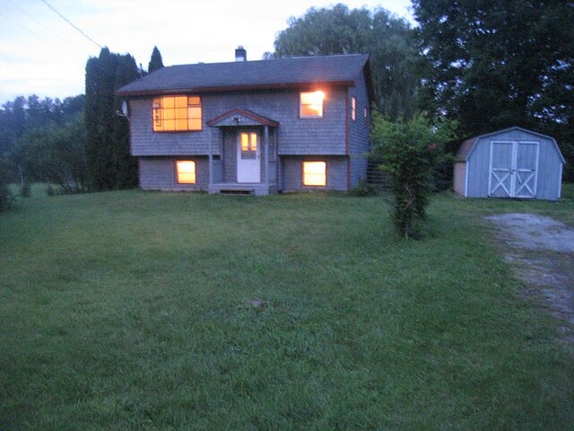 Dusk - Quiet Street - 100 Meadow Ln