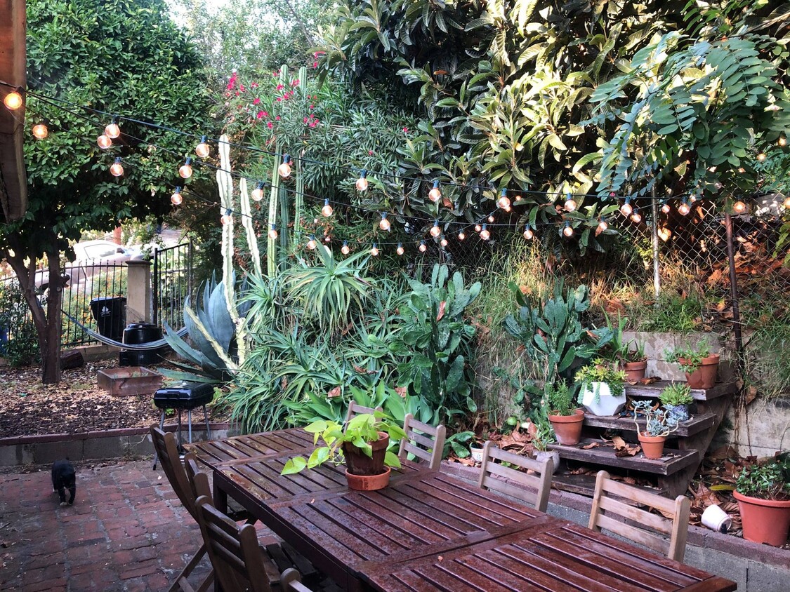 private patio - 1924 Avalon St