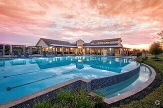 Pool and community center - 9829 Heritage Run Ln