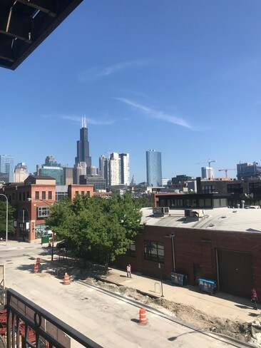 Panorama desde el balcón frontal - 1044 W Fulton Market