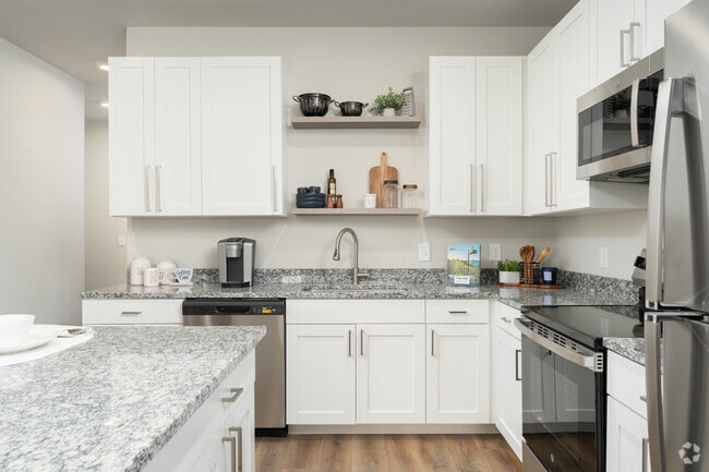 2BR, 2BA - 1,283SF - Kitchen - French District Villas