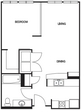 A02 1 Bed 1 Bath