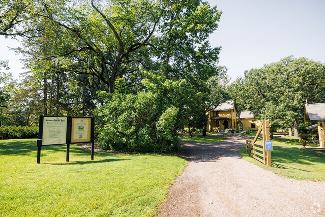 Minnetonka Mills Park includes the historic Burwell House.