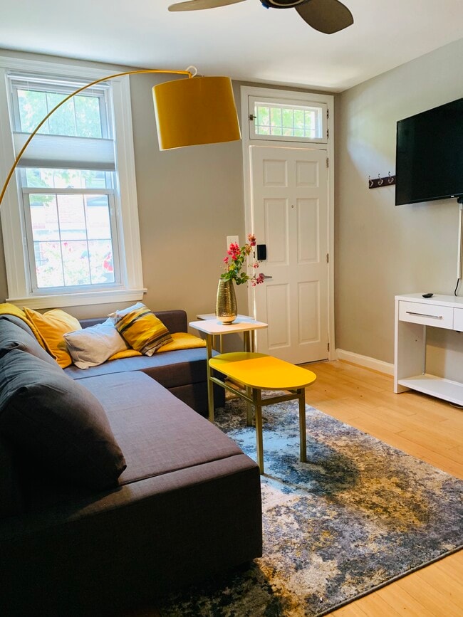 Comfortable couch that pulls out into a queen - 2227 10th St NW Townhome