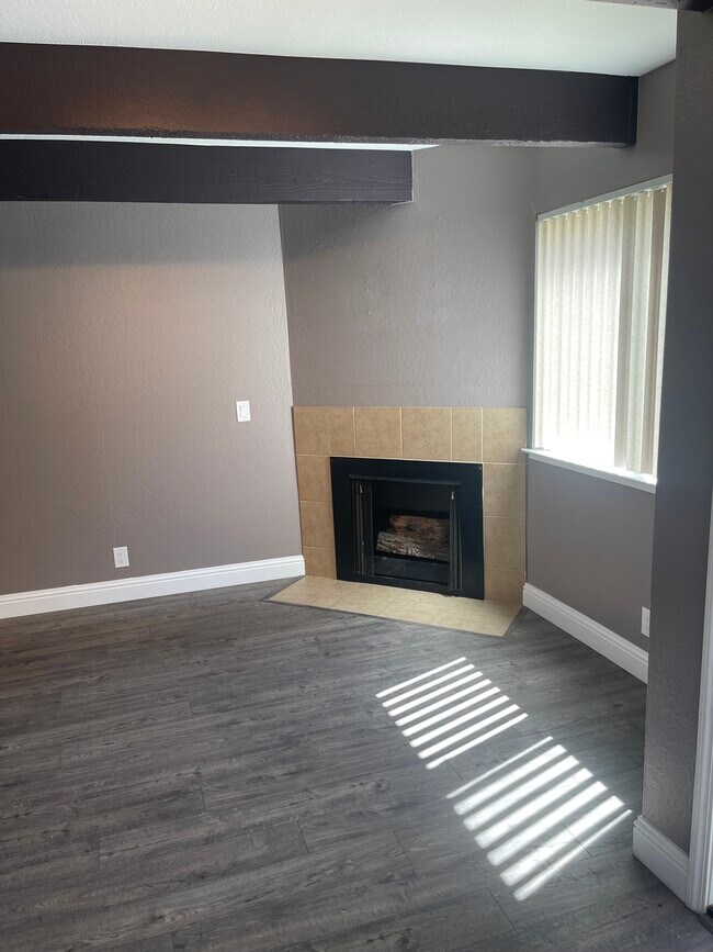Living Room Fireplace - 7032 Fair Oaks Blvd