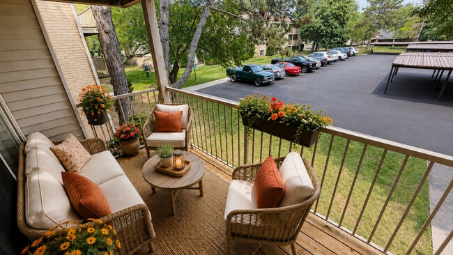 Balcony - Brookdale Apartments