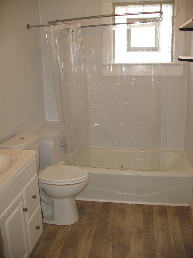 bath with new shower - 545 E. 22nd St.