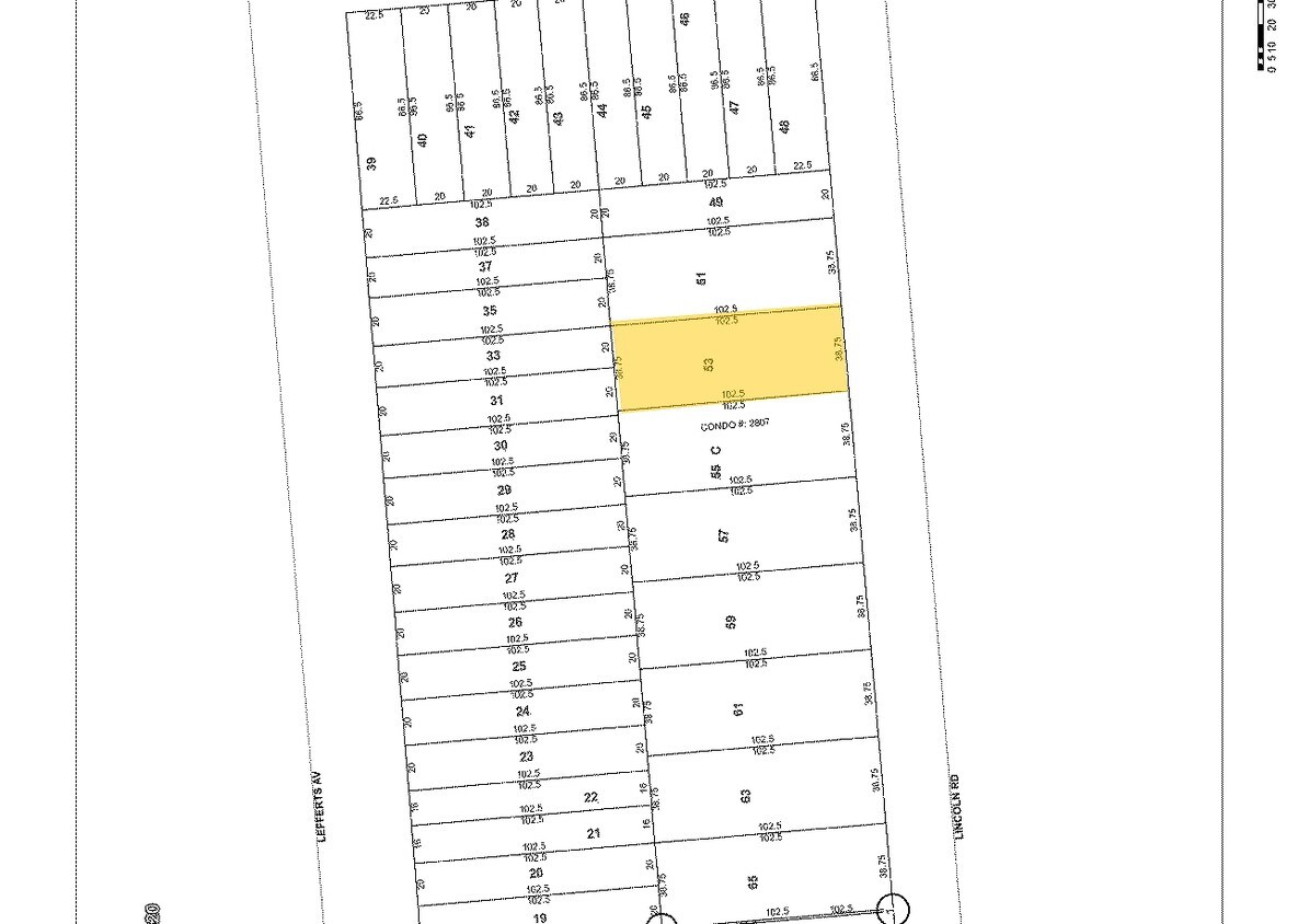 Plat Map - 341 Lincoln Rd