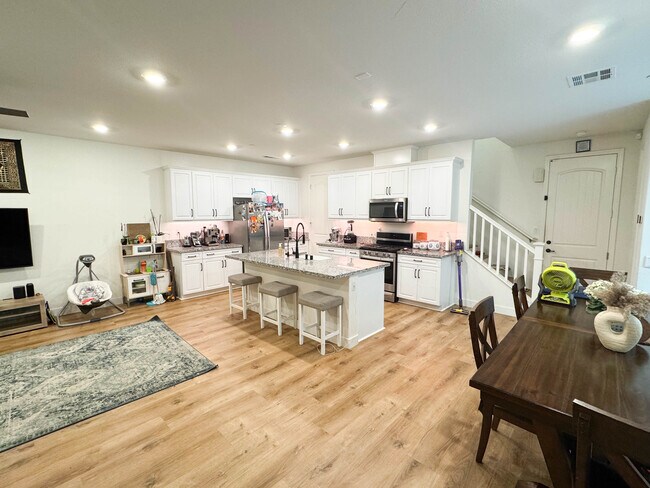 Staged Kitchen - 7465 Jutland Ln