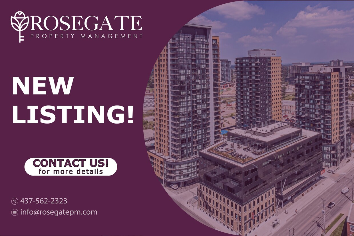Photo principale - Modern 1-Bedroom Condo with Balcony in Dow...