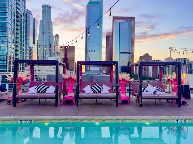 Rooftop Daybeds - HW Hellman Building