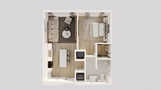 Interior Photo - Gardens Residences