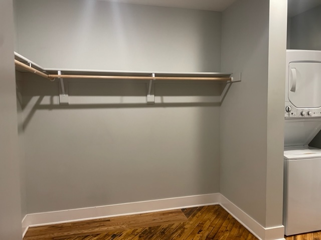 Walk-In Closet + Washer/Dryer - Farnam Hill Lofts + Rental Houses