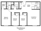 Three Bedroom Apartment - B