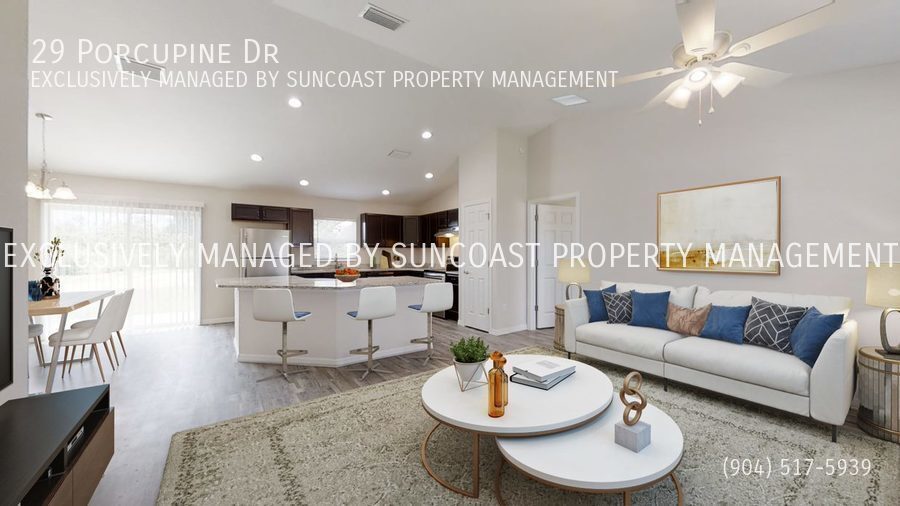 29 Porcupine Dr, Palm Coast, FL 32164 House Rental in Palm Coast, FL