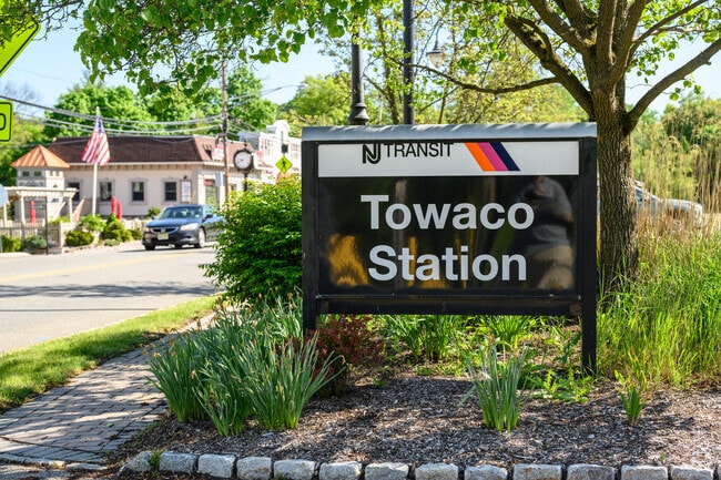 The Towaco train station offers service on the Montclair-Boonton line