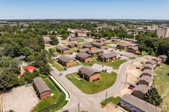 Aerial Photo - Cedar Manor Apartments