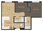 2 Bed, 2 Bath A