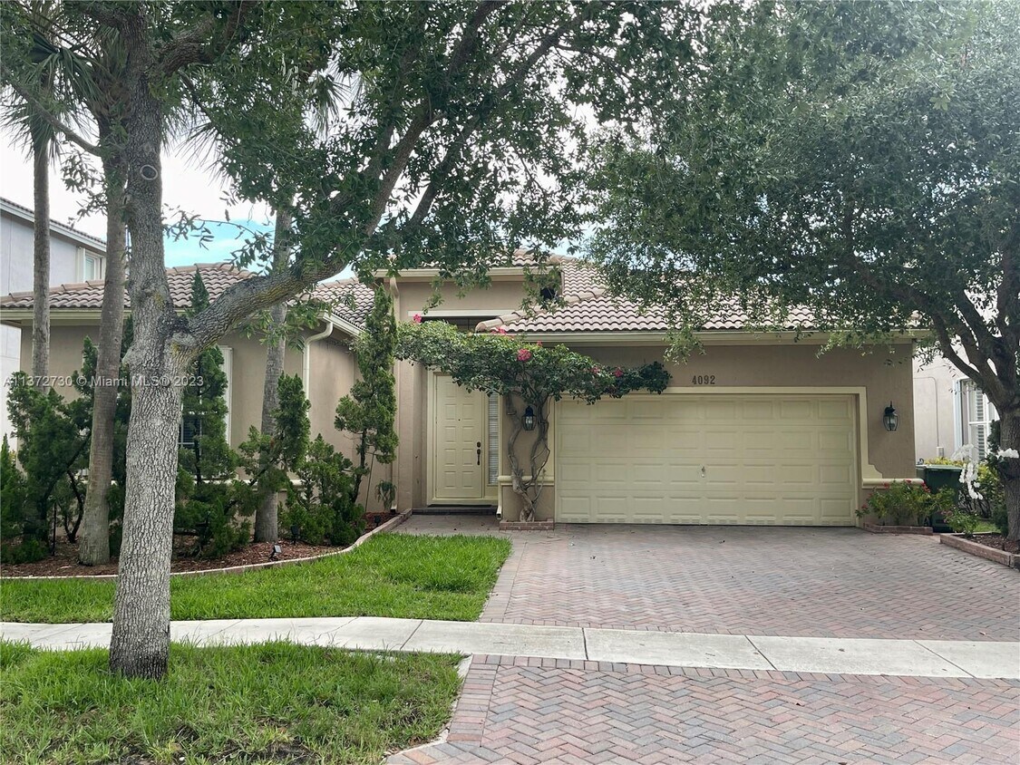 4092 Cascade Terrace, Weston, FL 33332 House Rental in Weston, FL