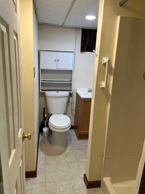 Bathroom with shower - 95 S Rose Blvd