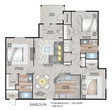 Randloph - Three Bedroom 1382 sq ft