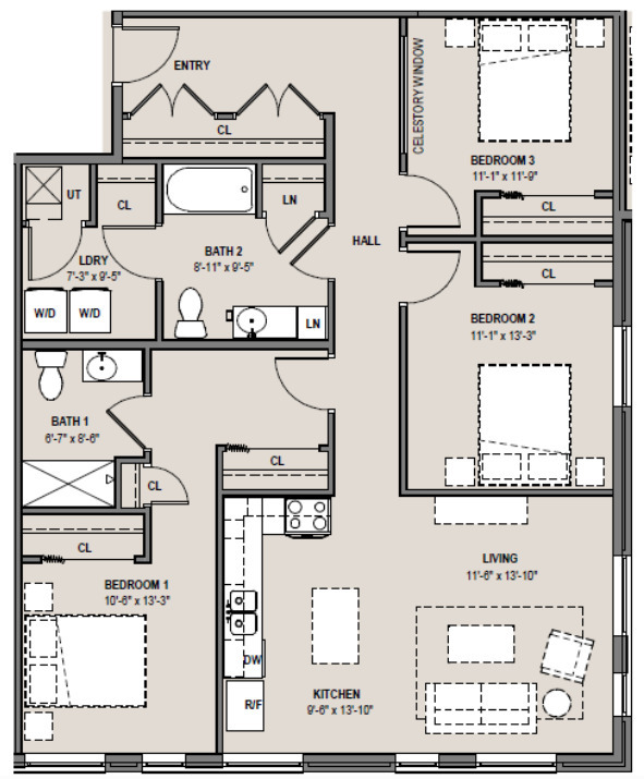 3x2 - Kenosha Uptown Lofts