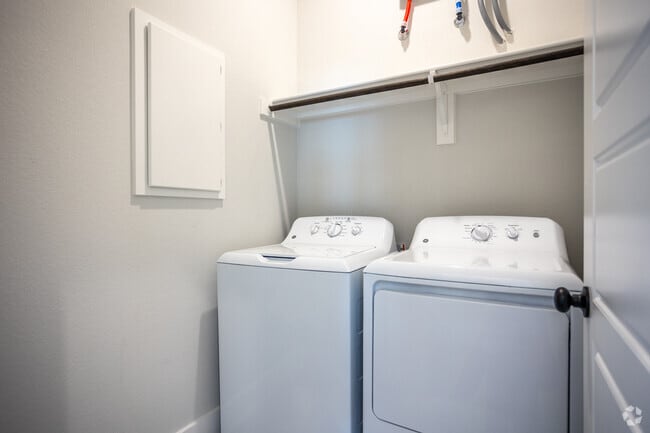 2BR, 2B - 1,114SF - Laundry Room - Canopy Homes at Woodcreek