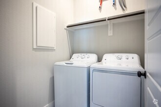 2BR, 2B - 1,114SF - Laundry Room - Canopy Homes at Woodcreek