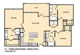 C1 - 3 Bedroom