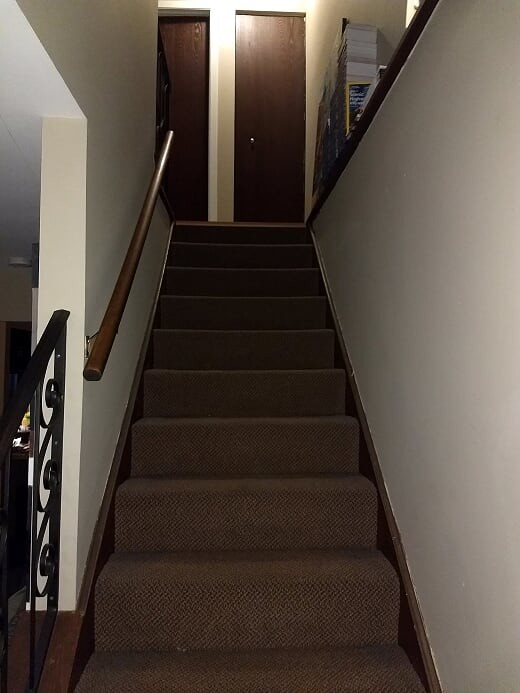 Up stairway - 61 Gates St