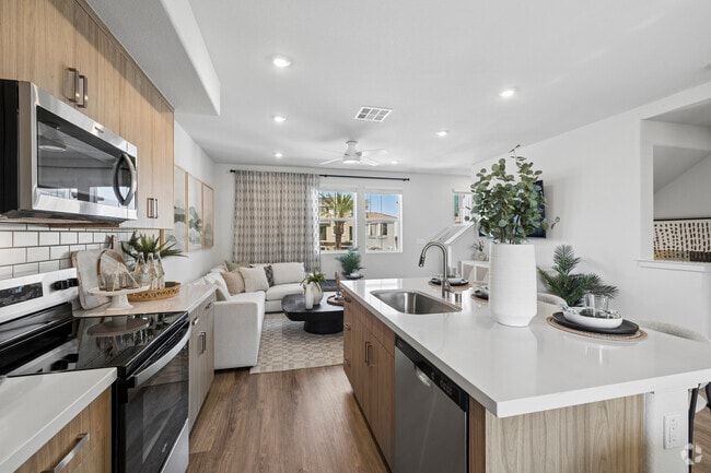 Plan 2A - 3BR, 2.5BA - 1,388SF - Kitchen - Vida at Mountain House