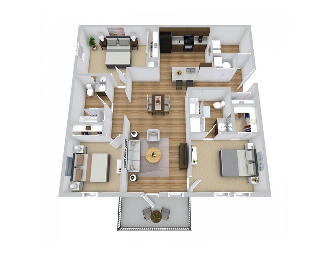 Plano de planta - Hill View Heights