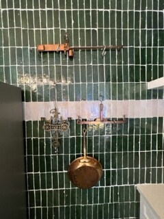 Antique pan and pot hangers - 38 Ozone Ave