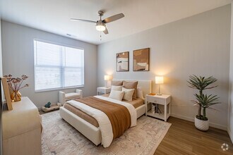 Primary Bedroom 2BR, 2BA - 1007SF - Florence Hall