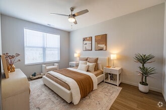 Primary Bedroom 2BR, 2BA - 1007SF - Florence Hall