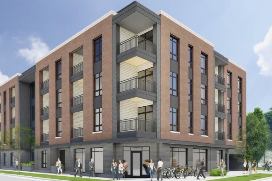 Representación de Regent St - Vicino Madison