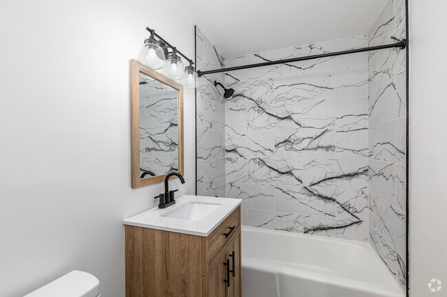 Reno Bathroom - Northwood Heights Apartments