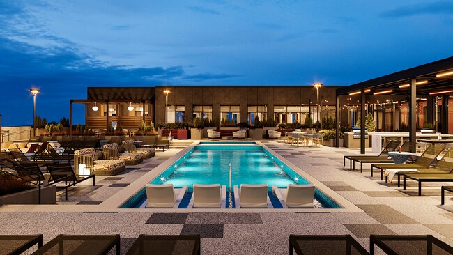 Piscina en la azotea - LOCAL on Delmar