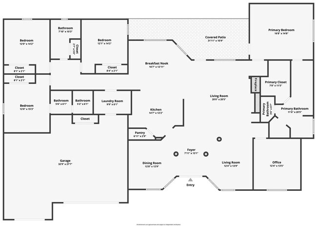 Building Photo - Beautiful & Spacious 4 Bed 3 Bath - 1/2 Of...
