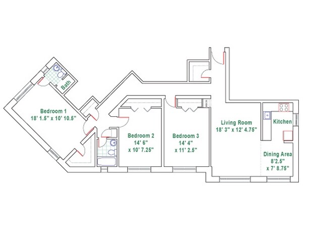 Floor Plan - Winslow House
