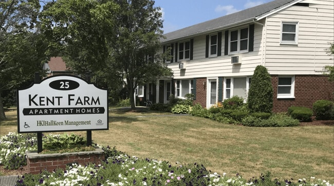 Kent Farm Entrance - Kent Farm Apartments