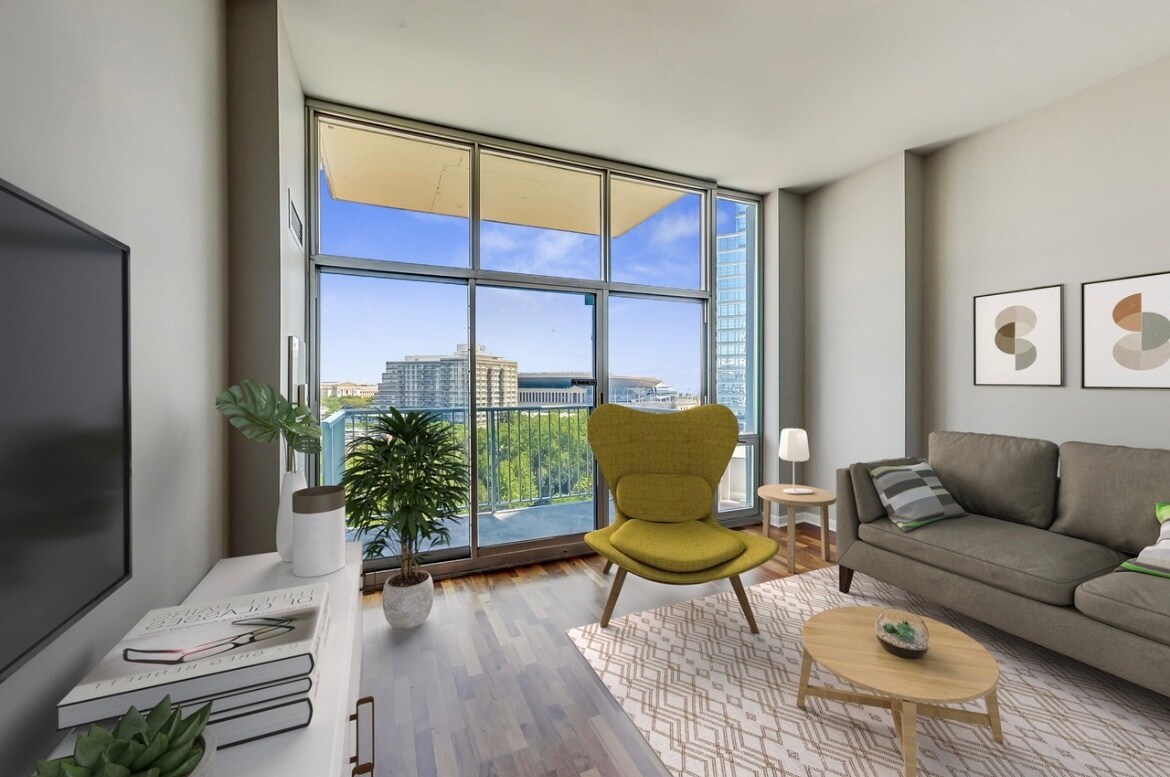 Living Room - 1600 S Indiana Ave